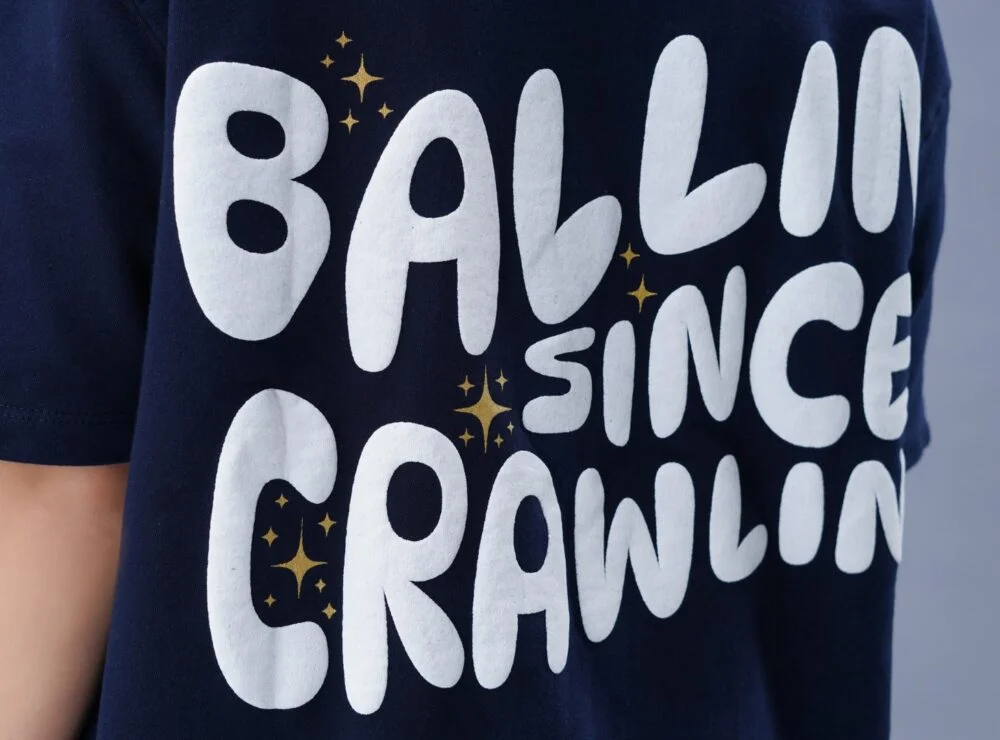 Ballin Since Crawlin Tee - Image 4